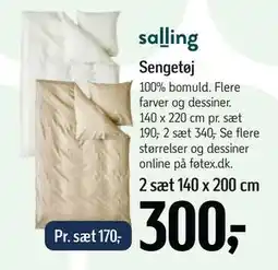 Føtex Sengetøj tilbud