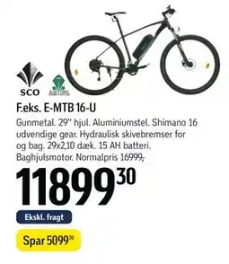 Føtex E-MTB 16-U tilbud