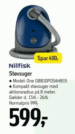 Føtex Nilfisk Støvsuger tilbud