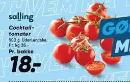 Bilka Salling Cocktailtomater tilbud