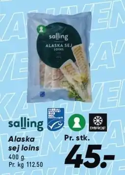 Bilka Salling Alaska sej loins tilbud