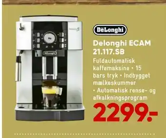Bilka Delonghi ECAM 21117.SB tilbud