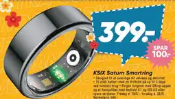 Bilka KSIX Saturn Smartring tilbud