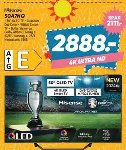 Bilka Hisense 50A7NQ tilbud