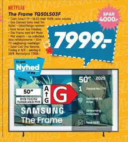Bilka Netflix the frame tq50ls03f tilbud