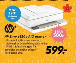 Bilka HP Envy 6520e AIO printer tilbud