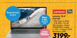 Bilka Lenovo 15,6" Full HD tilbud