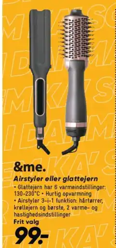 Bilka & me. Airstyler eller glattejern tilbud