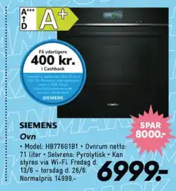 Bilka SIEMENS tilbud