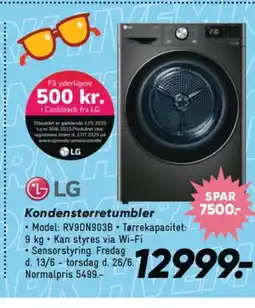 Bilka LG Kondenstørretumbler tilbud