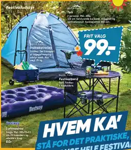 Bilka Bestway Luftmadras Single. Mål: 185×76×22 cm. Til indendørs og udendørs brug. tilbud