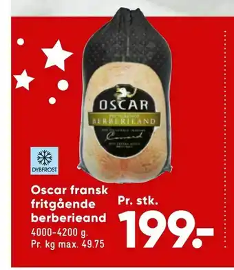 Bilka Oscar fransk frit gående berberieand tilbud