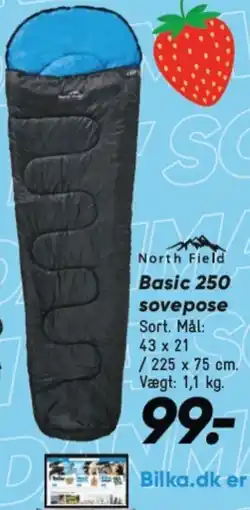 Bilka Basic 250 sovepose tilbud