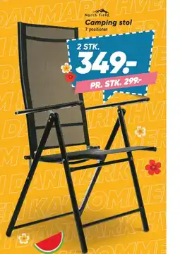 Bilka North Field Camping stol tilbud