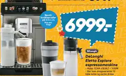 Bilka DeLonghi Eletta Explore espressomaskine tilbud