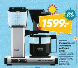 Bilka Moccamaster Automatic polished silver tilbud