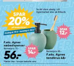 Bilka F.eks. Agnes sæbedispenser tilbud