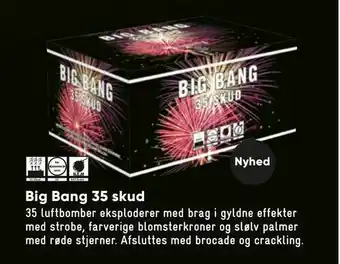Bilka Big Bang 35 skud tilbud