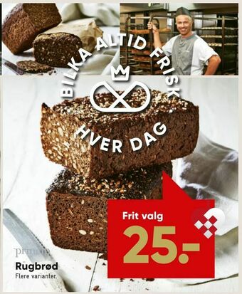 Bilka Rugbrød tilbud