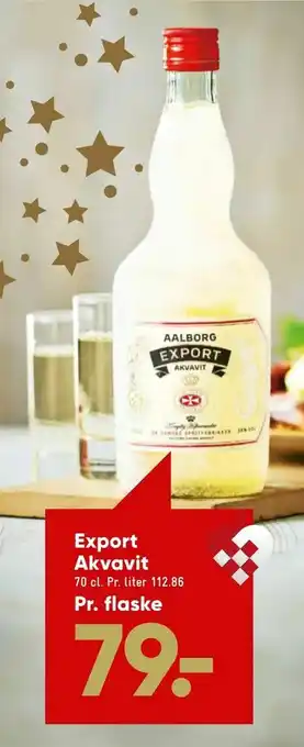 Bilka Export Akvavit tilbud