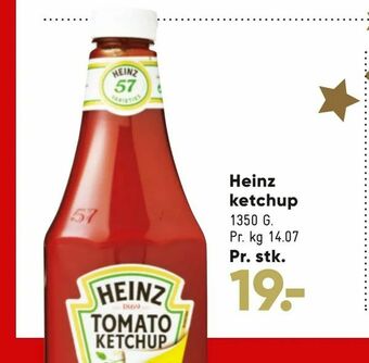 Bilka Heinz ketchup tilbud