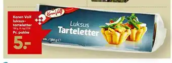 Bilka Karen Volf luksus tarteletter tilbud