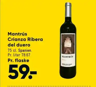 Mantrús Crianza Ribera del duero