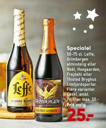 Bilka Specialøl tilbud