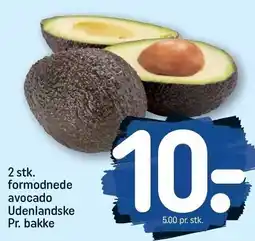 REMA 1000 2 stk. formodnede avocado Udelandske Pr. bakke tilbud