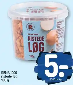 REMA 1000 REMA 1000 ristede løg 100 g tilbud