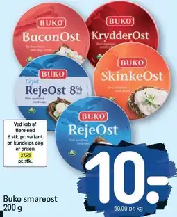 REMA 1000 Buko smøreost 200 g tilbud