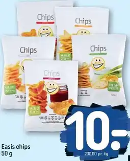 REMA 1000 Easis chips 50 g tilbud