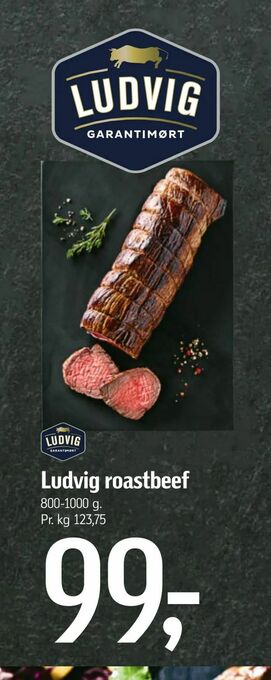 Føtex Ludvig roastbeef tilbud