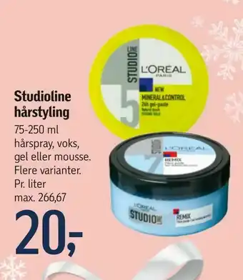 Føtex Studioline hårstyling tilbud