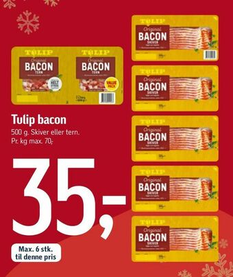 Føtex Tulip bacon tilbud