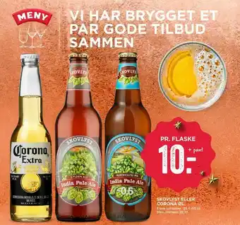 Skovlyst eller corona øl