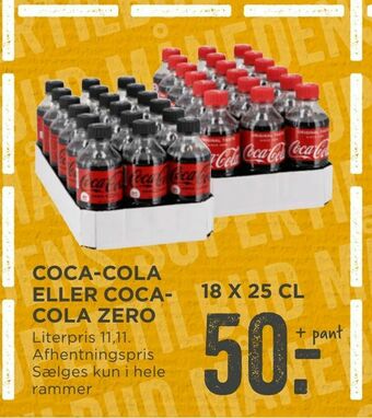 MENY Coca-cola eller coca- cola zero tilbud