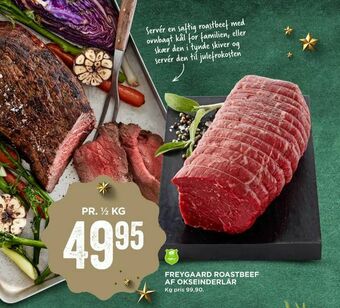 MENY Freygaard roastbeef af okseinderlår tilbud