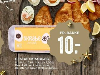 MENY Gestus skrabeæg tilbud