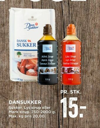MENY Dansukker tilbud