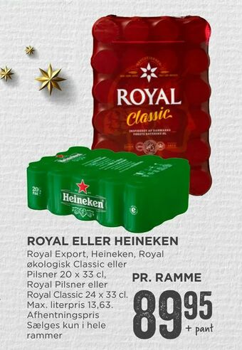 MENY Royal eller heineken tilbud
