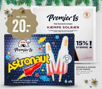 MENY Premier is ispinde eller isbåde tilbud