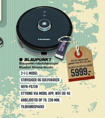 Skousen Robotstøvsuger tilbud