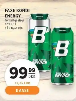 Scandinavian Park FAXE KONDI ENERGY tilbud