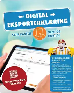 Scandinavian Park DIGITAL EKSPORTERKLÆRING tilbud