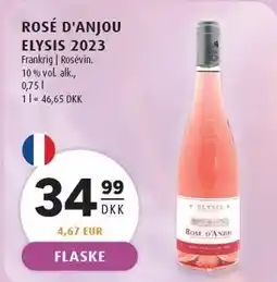 Scandinavian Park ROSÉ D'ANJOU ELYSIS 2023 tilbud
