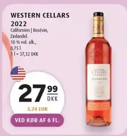 Scandinavian Park WESTERN CELLARS 2022 tilbud