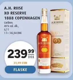 Scandinavian Park A.H. RIISE XO RESERVE 1888 COPENHAGEN tilbud
