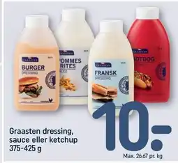 REMA 1000 Graasten dressing, sauce eller ketchup tilbud