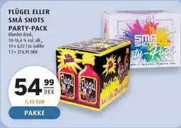Scandinavian Park FLÜGEL ELLER SMÅ SHOTS PARTY-PACK tilbud